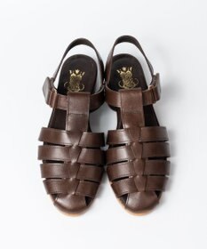 BONTRE 【BONTRE/ボントレ】バックストラップ付グルカサンダル/20402-RS