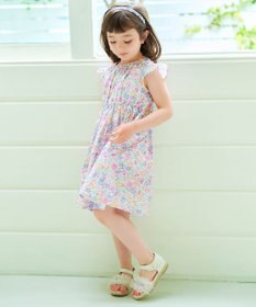 ANY KIDS 総柄 サマーワンピース