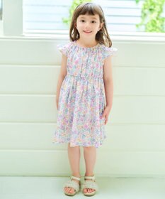 ANY KIDS 総柄 サマーワンピース