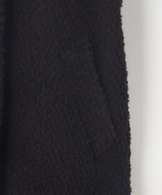 自由区 S FLUFFYステンカラー コート