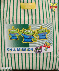 AMERICAN HOLIC 【TOY STORY 5】ストライプパイルトートBAG