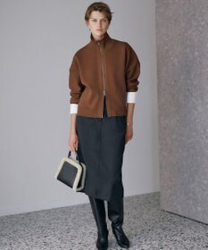 ICB 【CLASSY.1月号掲載】トリミングスクエア ショルダーバッグ