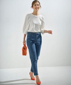 組曲 S シャーリングシフォン袖 トップス