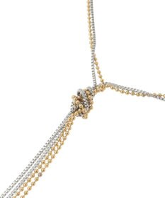 AMERICAN HOLIC 【ステンレス】2ラインネックレス