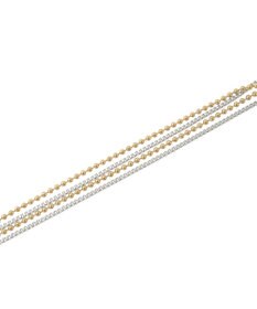 AMERICAN HOLIC 【ステンレス】2ラインネックレス