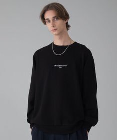 WEGO 【ユニセックス着用ITEM/2点SET/MLサイズ展開】アクセ付きフォトグラフィックプルオーバー