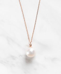 TOCCA 【WEB限定】NOBLE PEARL NECKLACE K10淡水パール ダイヤモンド ネックレス
