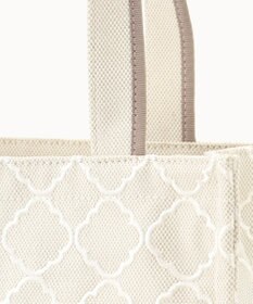 TOCCA 【A4サイズ対応】CHECKER CLOVER EMBROIDERY A4TOTE トートバッグ