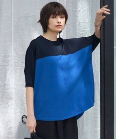 ICB 【人気のため新色追加・接触冷感・UVカット・洗える】 VIS/NYハイゲージ プルオーバー ネイビー×ブルー系