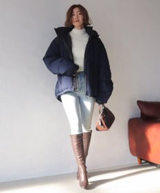 WEGO 【25年秋冬新作/ユニセックス着用ITEM/SMLサイズ展開】2WAYパファーブルゾン