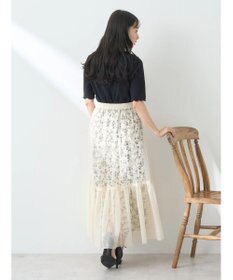 earth music&ecology Ｍｕｌｔｉｗａｙチュールスカート