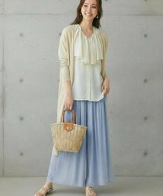 ONWARD Reuse Park スタッフおすすめ！トップスSET商品/サイズ38【23区】ニット春夏×【自由区】ブラウス春夏