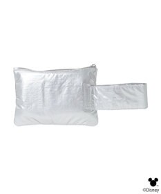 earth music&ecology 【予約】Disney/ミッキーチャーム付きレターモチーフポーチ