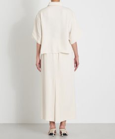 NAVE 【ReNAVE　洗える】アセテートギャバスカート