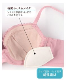 Wing ブラジャー ふっくら谷間メイク 脇高設計 脇から背中すっきり ブラ KB7001 ウイング／ワコール