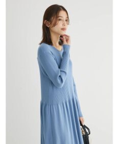 Green Parks ・Ｐｅｔｉｔ　Ｆｌｅｕｒ　フレアニットワンピース