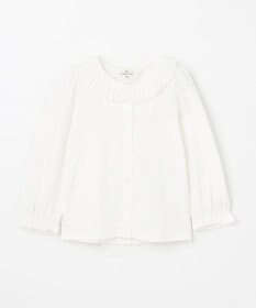 組曲 KIDS 【100㎝】プリーツカラー ブラウス