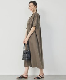 自由区 エンブロイダリーブロード ワンピース