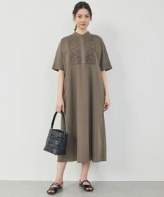 自由区 エンブロイダリーブロード ワンピース