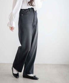 WEGO ルーズストレートデニムパンツ