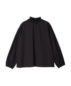 CRAFT STANDARD BOUTIQUE インドコットンシャーリングハイネックブラウス