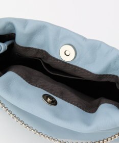 russet レザー巾着ミニショルダーバッグ(CE-1637)