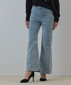 GRACE CONTINENTAL コーデュロイフレアパンツ