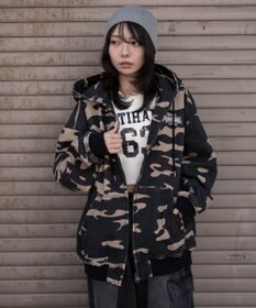 WEGO 【ユニセックス着用ITEM】ワーカーズフードブルゾン