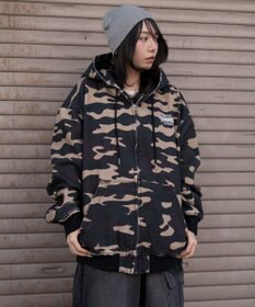 WEGO 【ユニセックス着用ITEM】ワーカーズフードブルゾン