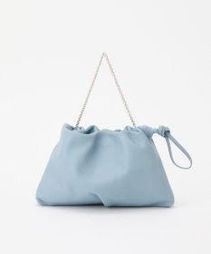 russet レザー巾着ミニショルダーバッグ(CE-1637)