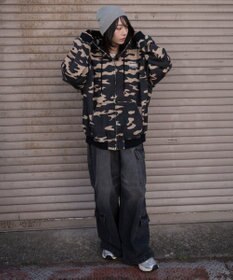 WEGO 【ユニセックス着用ITEM】ワーカーズフードブルゾン