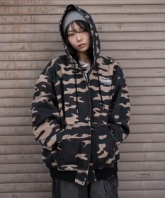 WEGO 【ユニセックス着用ITEM】ワーカーズフードブルゾン