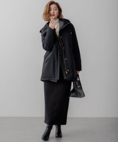 23区 【滝沢眞規子さん着用/一部店舗限定/撥水加工】ミリタリー ダウンコート