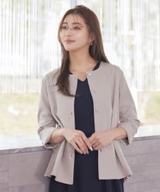 Tiaclasse L 【洗える】プリーツジャケット