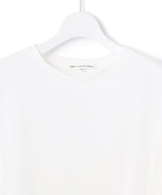 23区 L 【洗える】コンパクトヤーン フレアデザイン ノースリーブ カットソー