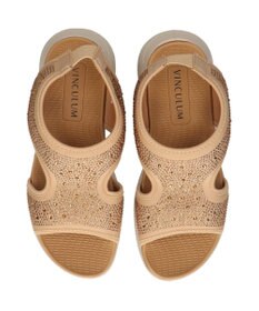 Bridget Birkin 【VINCULUM】フレックスソールビジューサンダル