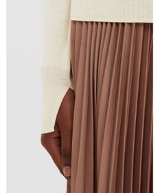 JOSEPH 【洗える】コットンカシミヤ　ラウンドネックニット