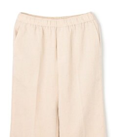 UNFILO 【セットアップ着用可/ウエストゴム】TENNEN TOUCH セミフレア パンツ