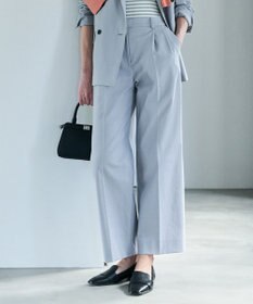 ICB LooseWeave ワイドパンツ スモーキーサックス