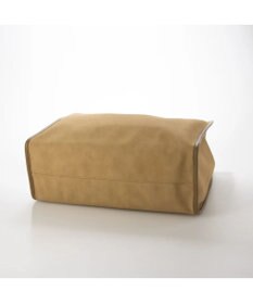 UNBILLION cachecache 丸手根革スクエアトートバッグ