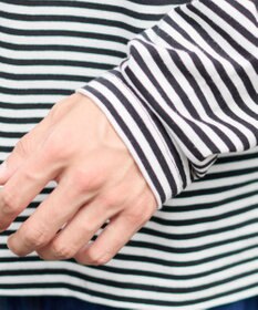 WEGO ワイドスリーブボーダーT（長袖）