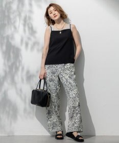 23区 【吸水速乾/UVカット/接触冷感】ストレッチジョーゼット キャミソール