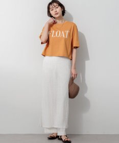 23区 L 【SLOW/一部店舗限定】リンクルレース レイヤード ワンピース