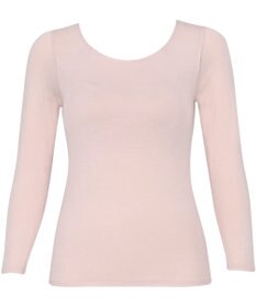 Wing カップ付きインナー あったか素材 ラク きれいなバストシルエット 【シンクロブラトップ】 8分袖 長袖 秋 冬 ET1865 ウイング／ワコール