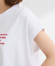 Green Parks ・ｓｗｉｎｇ　ｂｙ　フレンチスリーブ刺繍ＴＥＥ