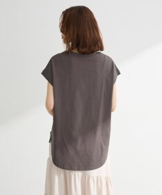 Green Parks ・ｓｗｉｎｇ　ｂｙ　フレンチスリーブ刺繍ＴＥＥ