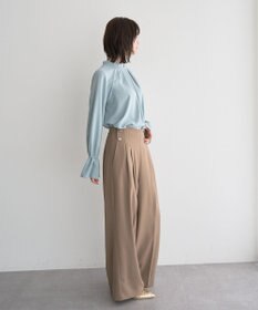 YECCA VECCA タックデザインブラウス