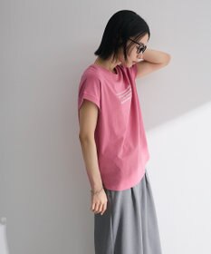 Green Parks ・ｓｗｉｎｇ　ｂｙ　フレンチスリーブ刺繍ＴＥＥ