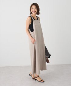 CRAFT STANDARD BOUTIQUE リネンライクフレアジャンパースカート