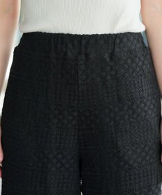 Tiaclasse 総レースワイドパンツ